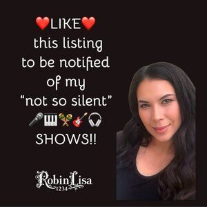 ❤️❤️LIKE THIS LISTING to be NOTIFIED of FUTURE SHOWS ❤️❤️